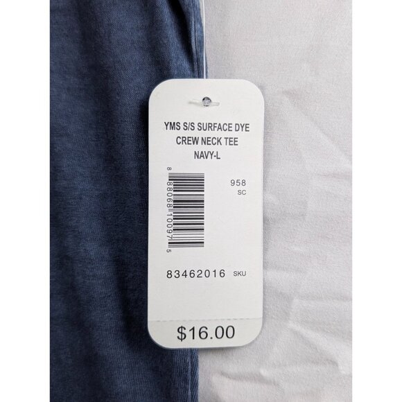 Fission Mens Large Surface Dyed Short Sleeve Burgundy Black Navy 3-Pack NWT - Picture 10 of 14